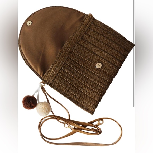 Straw Purse, Long Serving Life Handle Straw Bag, Adjustable Womens Straw Bag - Picture 2 of 10